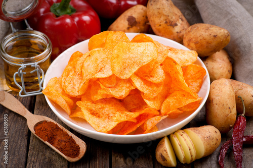 Photo: Potato chips Potato chips