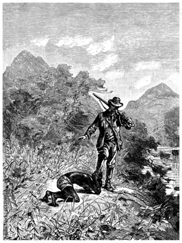 Illustration: Slavery : Cruel Master - Esclave et Maître Slavery : Cruel Master - Esclave et Maître