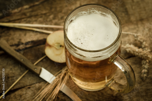 Photo: Bierglas im Vintage-Look Bierglas im Vintage-Look