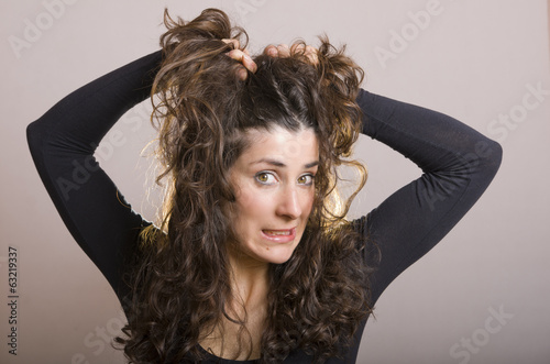Photo: Stressed with hairstyle Stressed with hairstyle