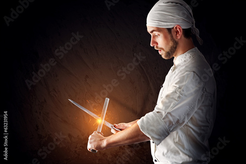Photo: Knife sharpening Knife sharpening