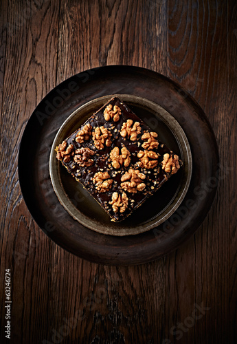 Photo: Chocolate Cake with Walnuts Chocolate Cake with Walnuts