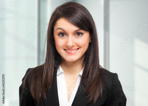 Photo: Smiling businesswoman Smiling businesswoman