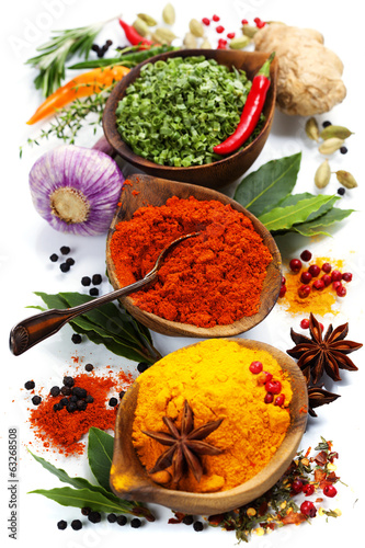 Photo: Spices and herbs Spices and herbs