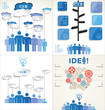 Vector illustration of a communication concept Vector illustration of a communication concept