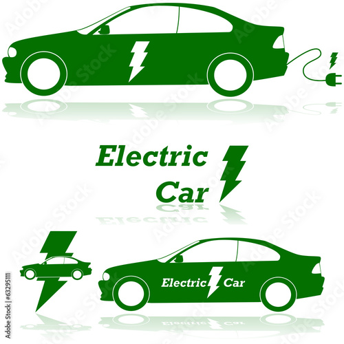 Vector: Electric car Electric car