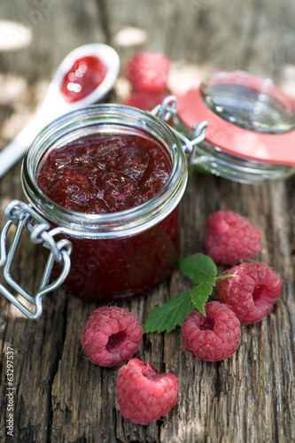 Photo: Raspberry jam Raspberry jam