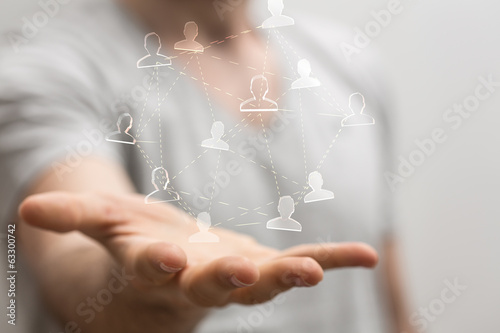 Photo: network touch network touch