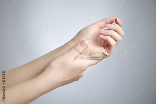 Photo: Pain in the joints of the hands Pain in the joints of the hands