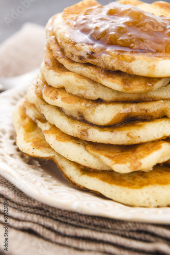 Photo: Pancakes with syrup Pancakes with syrup