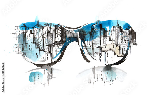 Illustration: architecture architecture