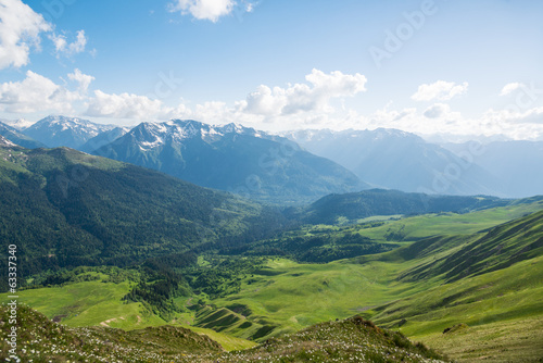 Photo: mountains scenery mountains scenery