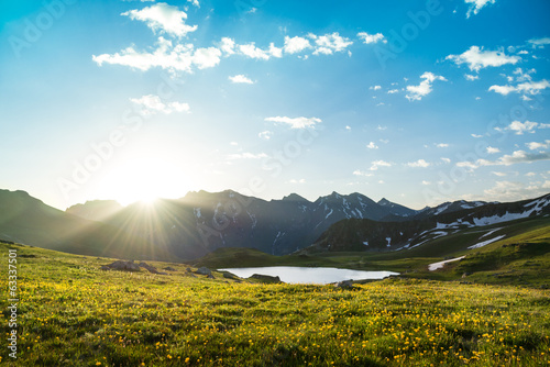 Photo: mountains landscape mountains landscape