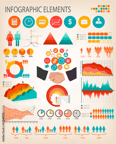 Vector: Business infographics template. Vector. Business infographics template. Vector.