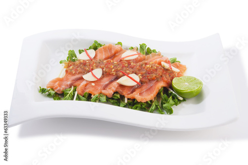 Photo: yum salmon yum salmon