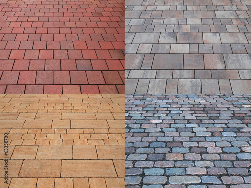 Photo: Verschiedene Plattenwege Verschiedene Plattenwege