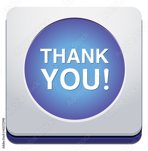 Vector: thank you button thank you button