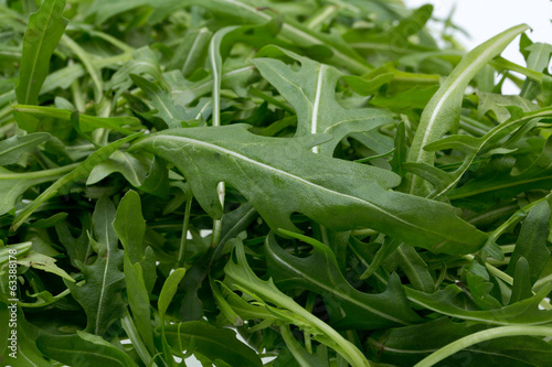 Photo: Heap of ruccola leaves Heap of ruccola leaves