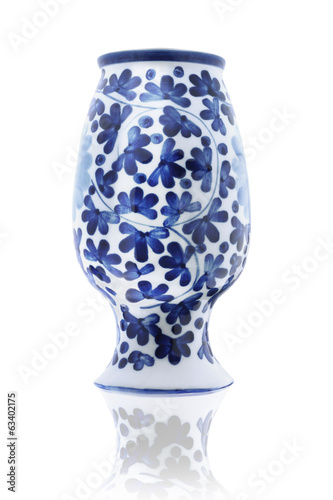 Photo: Inverted Porcelain Vase Inverted Porcelain Vase