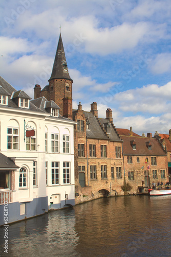 Photo: Typical view of Brugge, Belgium Typical view of Brugge, Belgium