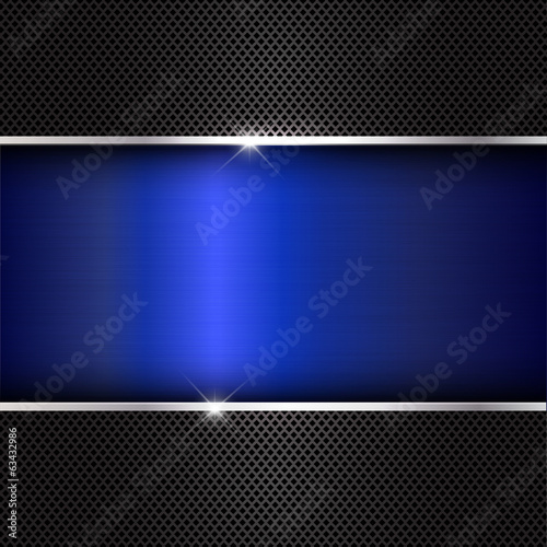 Vector: Metallic background Metallic background