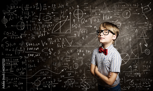 Photo: Smart schoolboy Smart schoolboy