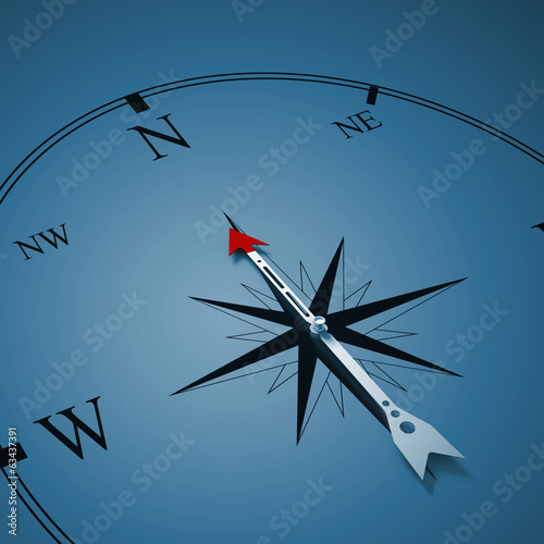 Illustration: Compass of success Compass of success
