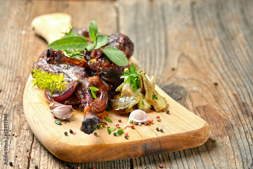 Photo: agnello arrosto agnello arrosto