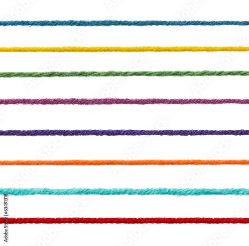 Photo: wool string rope cord cable line wool string rope cord cable line