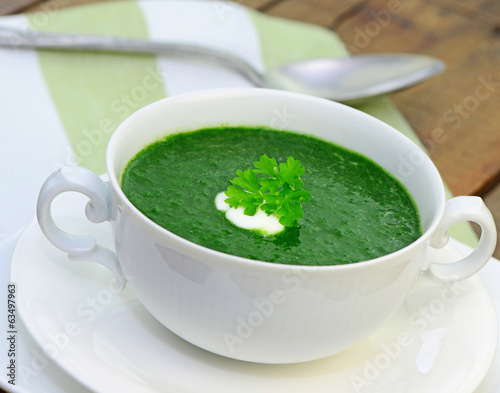 Photo: Spinatsuppe Spinatsuppe
