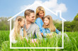 attraktive familie mit haus attraktive familie mit haus