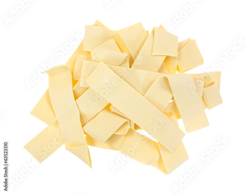 Photo: Old fashioned wide egg noodles Old fashioned wide egg noodles