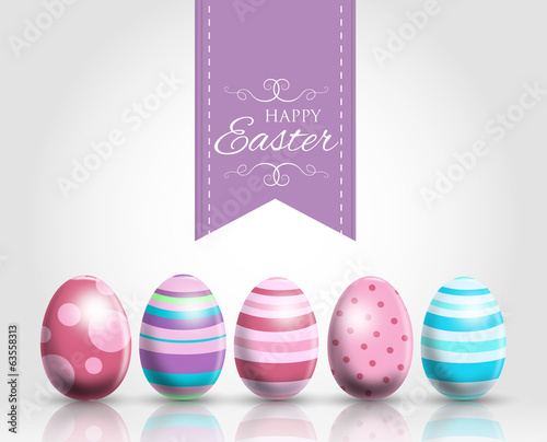 Vector: Easter festive background Easter festive background