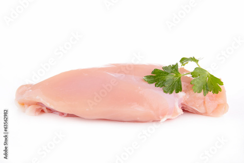 Illustration: raw chicken breast fillet raw chicken breast fillet