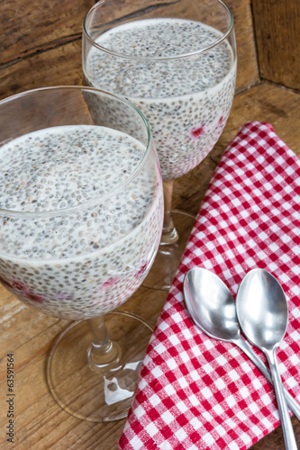 Photo: chia seed vanilla pudding chia seed vanilla pudding