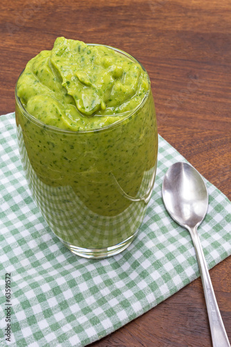 Photo: Healthy green smoothie Healthy green smoothie