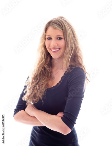Photo: Mädchen mit verschränkten Armen Mädchen mit verschränkten Armen