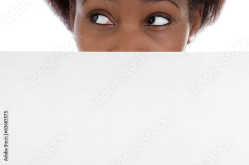 Photo: Augen einer dunkelhaarigen Frau Augen einer dunkelhaarigen Frau