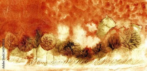 original watercolor painting. vector version. eps 10 original watercolor painting. vector version. eps 10