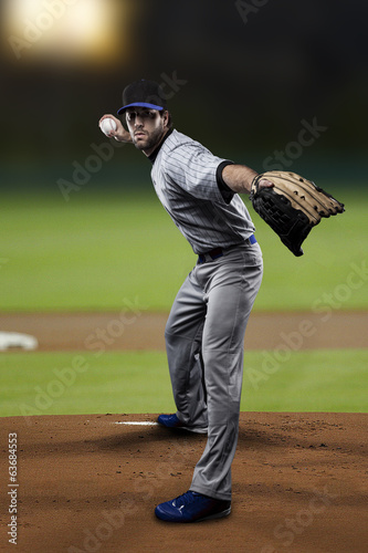 Photo: Pitcher Baseball Player Pitcher Baseball Player