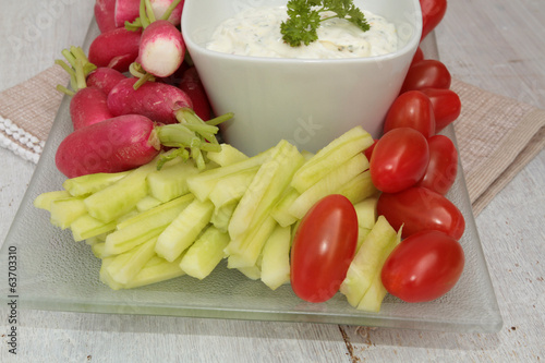 Photo: crudités crudités