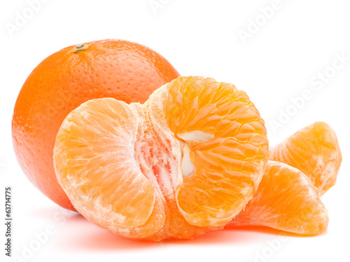 Photo: tangerine or mandarin fruit tangerine or mandarin fruit