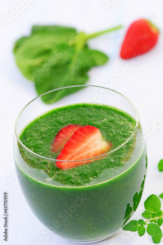 Photo: Spinat- Smoothie Spinat- Smoothie