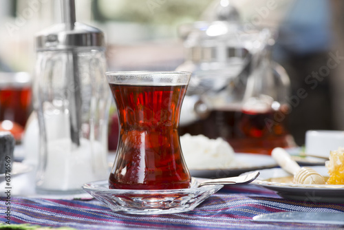 Photo: Traditional Turkish Tea Traditional Turkish Tea