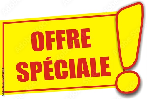 Vector: étiquette offre spéciale étiquette offre spéciale