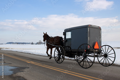 Photo: Amish Carriage Amish Carriage