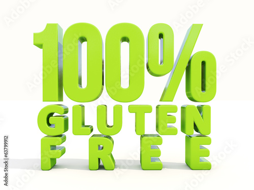 Illustration: 3d Gluten Free 3d Gluten Free