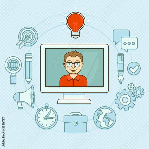 Vector: Vector creative manager Vector creative manager