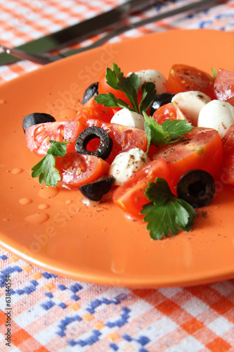 Photo: Bocconcini and Tomato Salad Bocconcini and Tomato Salad