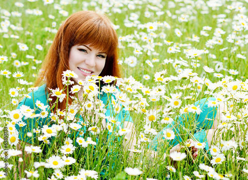 Photo: girl in the field girl in the field